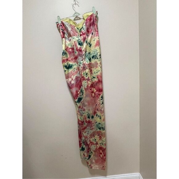 Let Me Be Floral Corset Maxi Dress Size S - Picture 5 of 10